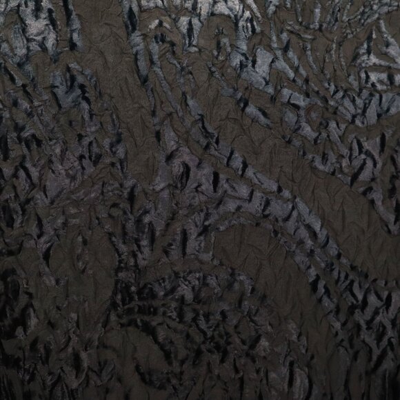 Komarov Textured Shirt Womens L Black Whimsigoth Fairy Grunge Dark Feminine Edgy - Picture 11 of 16